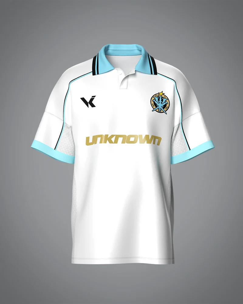 VRUNK-X-UNKNOWN-FOOTBALL-TEE-WHITE.webp